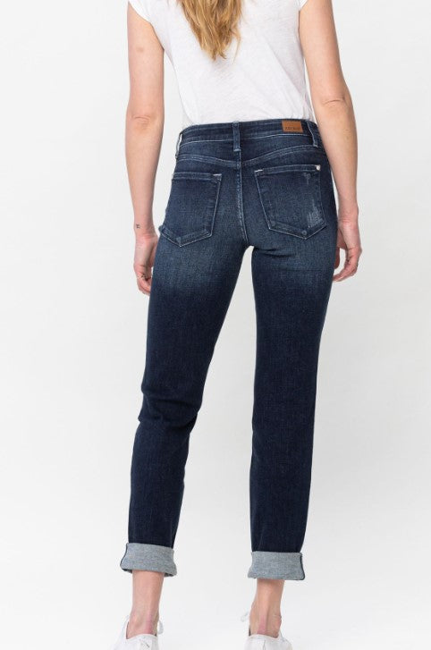 Judy Blues Mid-Rise Boyfriend