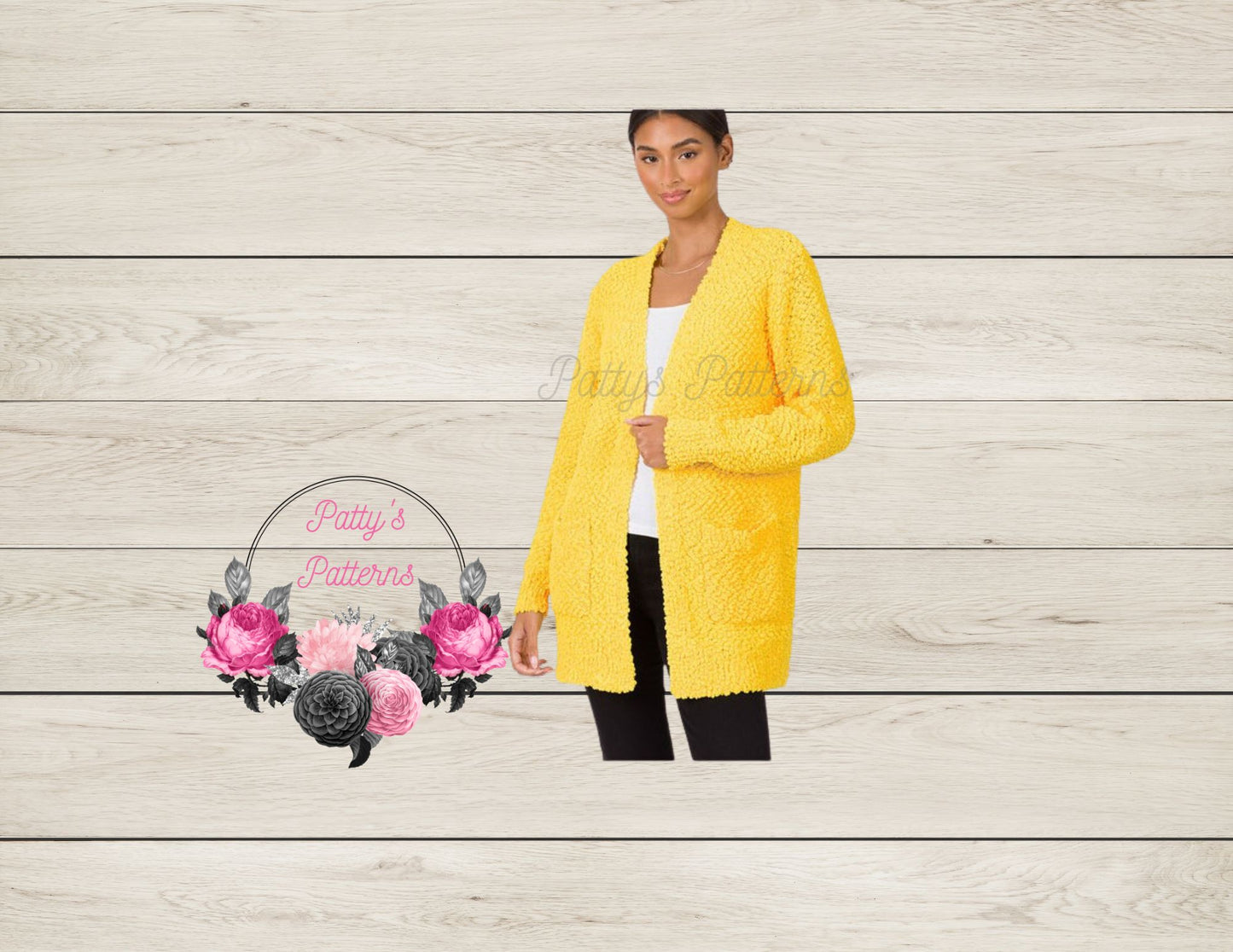 POPCORN CARDIGAN WITH POCKETS