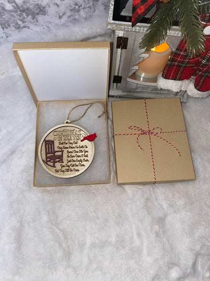 Christmas In Heaven Ornament