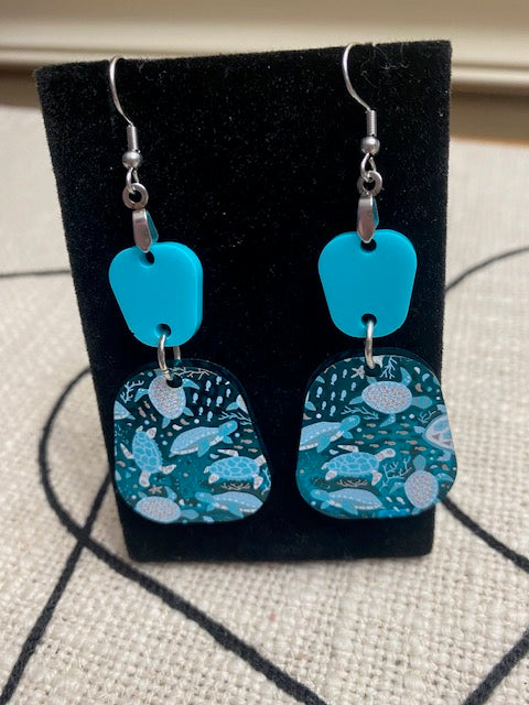 Earrings Sea Turtles